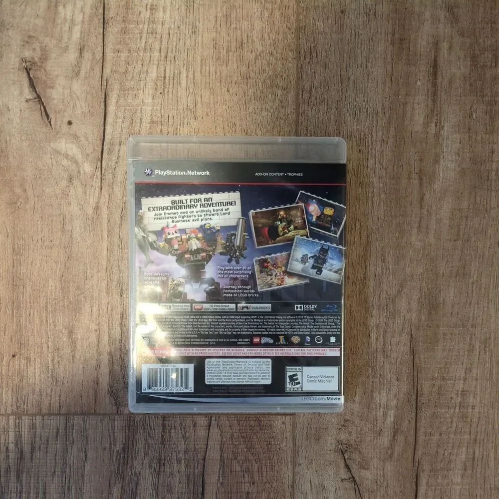 LEGO Movie Videogame PS3 PlayStation 3 Game Family Kids (2014)